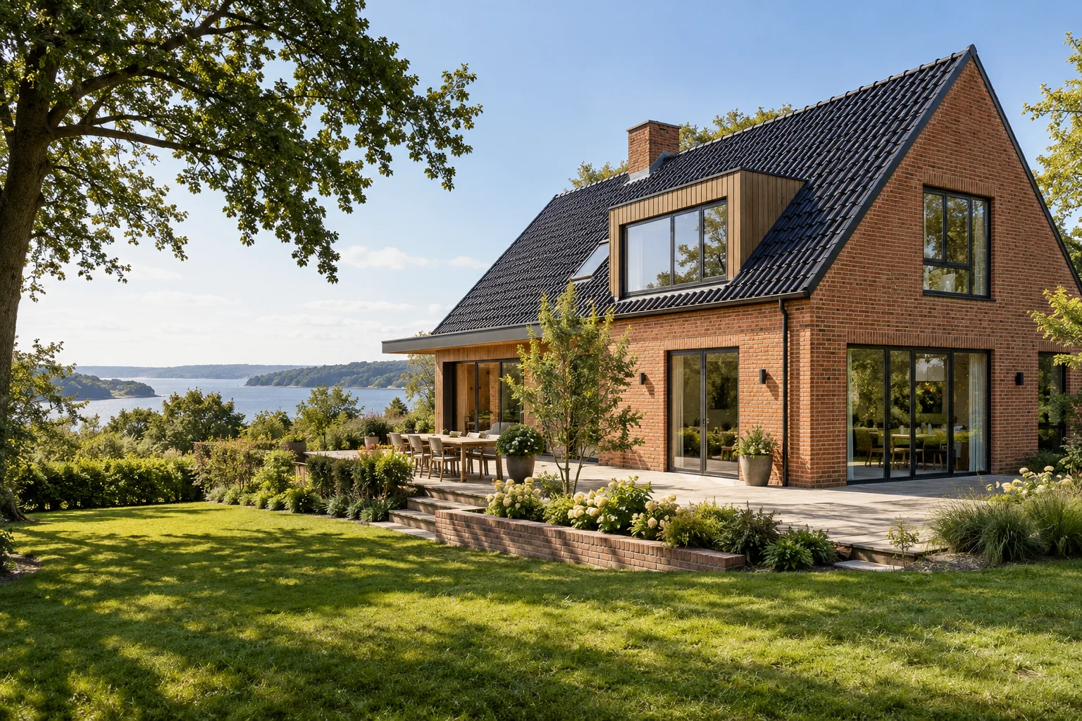 Illustrationsbillede af en renoveret bolig